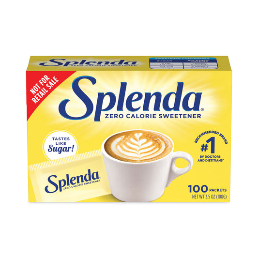 Splenda No Calorie Sweetener Packets, 100/Box (200022)