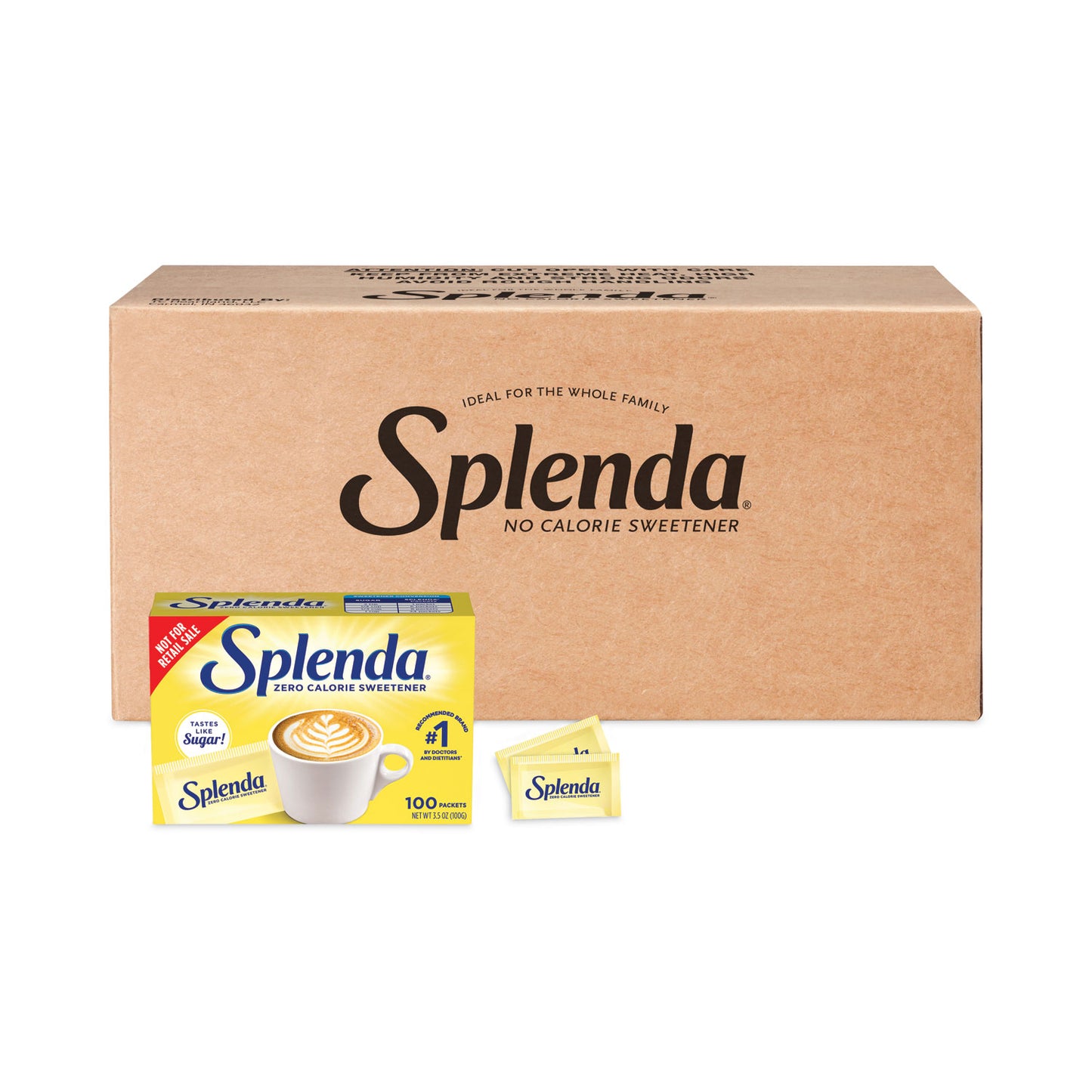 Splenda No Calorie Sweetener Packets, 0.035 oz Packets, 1200 Carton (200022CT)