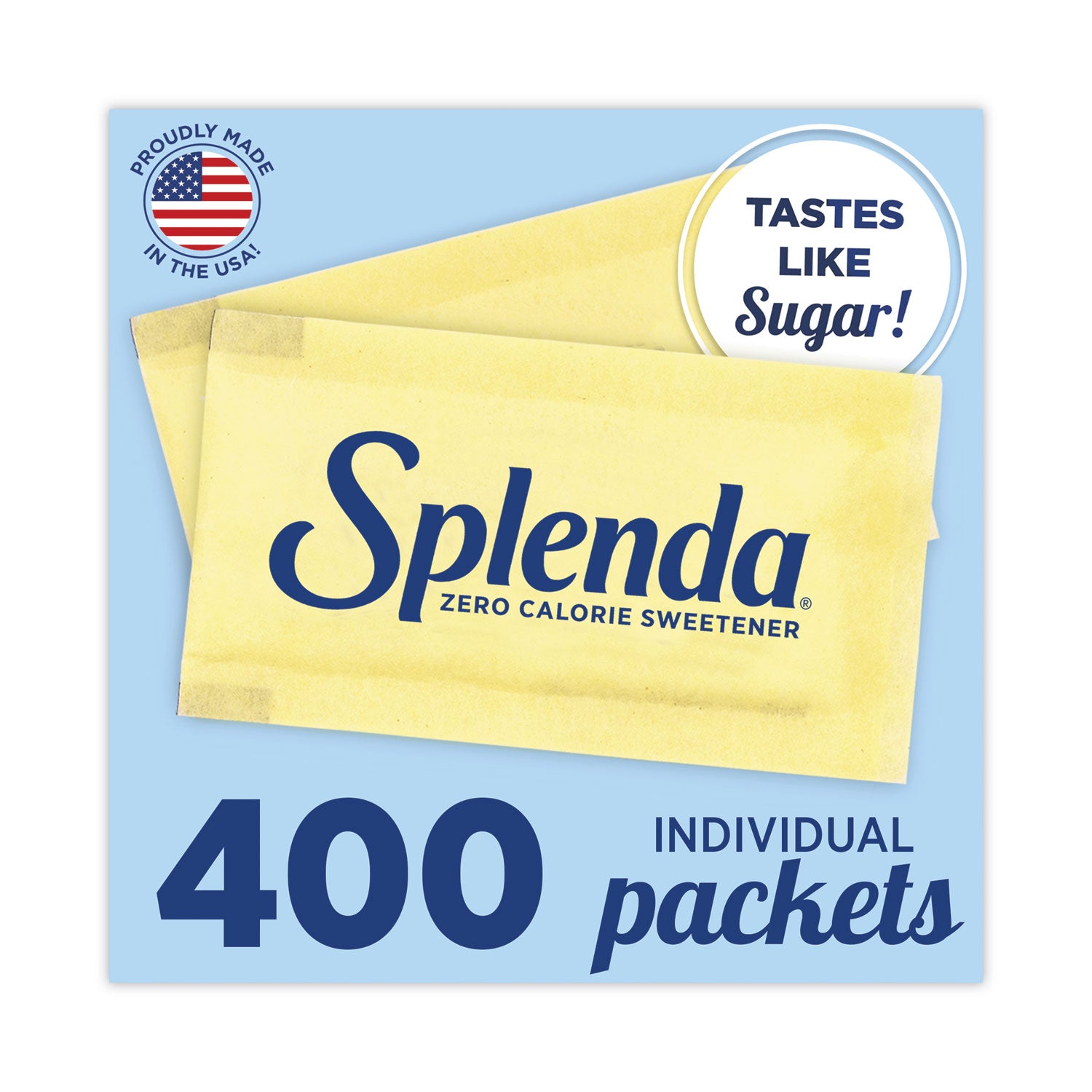 Splenda No Calorie Sweetener Packets, 400/Box (200411)