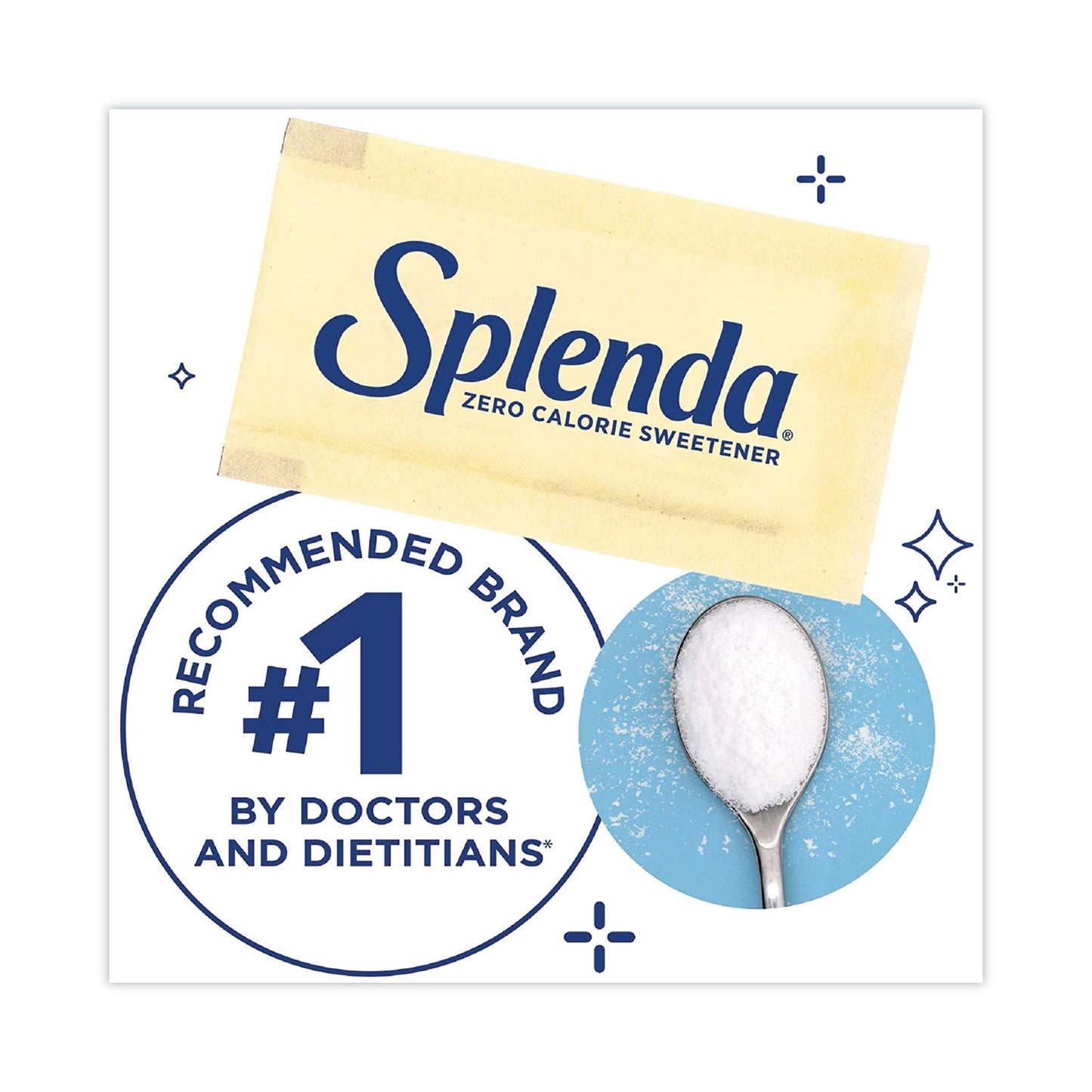 Splenda No Calorie Sweetener Packets, 100/Box (200022)