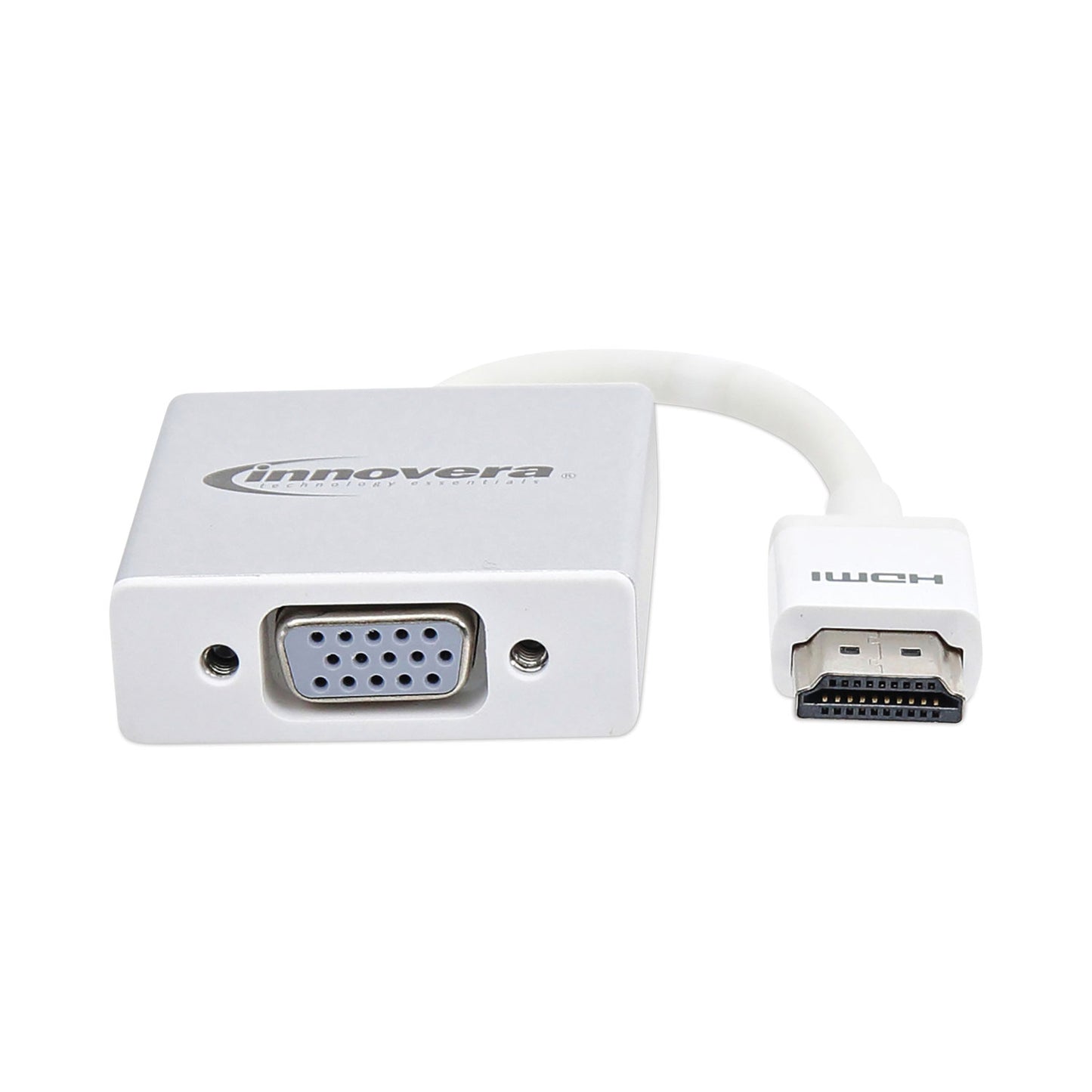 Innovera HDMI to SVGA Adapter, 6", White (30040)