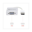 Innovera HDMI to SVGA Adapter, 6", White (30040)