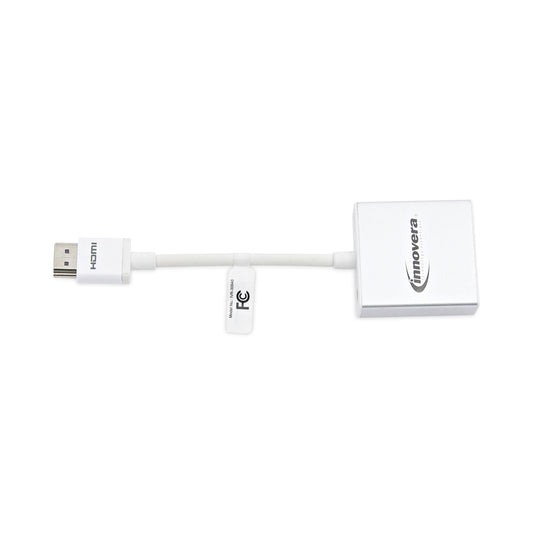 Innovera HDMI to SVGA Adapter, 6", White (30040)