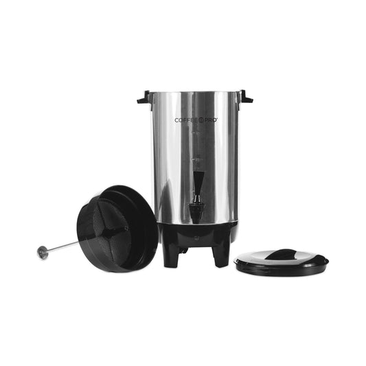 Coffee Pro 30-Cup Percolating Urn, Stainless Steel (CP30)