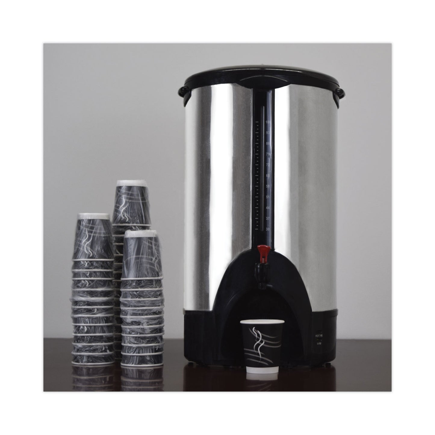 Coffee Pro 100-Cup Percolating Urn, Stainless Steel (CP100)