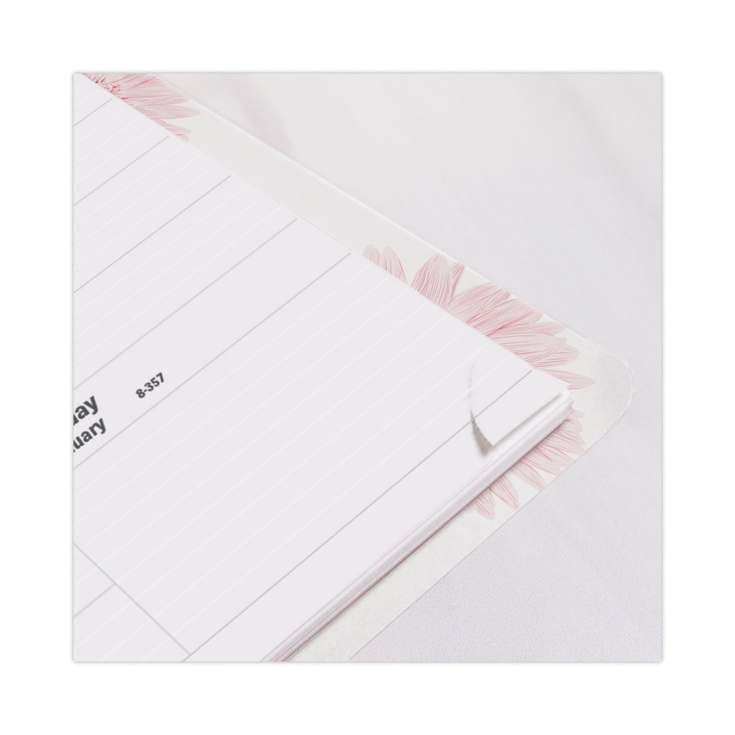 Brownline Essential Collection Weekly Appointment Book, Columnar, Daisy Artwork, 11 x 8.5, Multicolor Cover, 12-Month (Jan-Dec): 2025 (CB950G05)