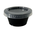 SupplyCaddy Portion Cup Lids, Fits 2 oz Portion Cups, Clear, 2,500/Carton (005L2C)