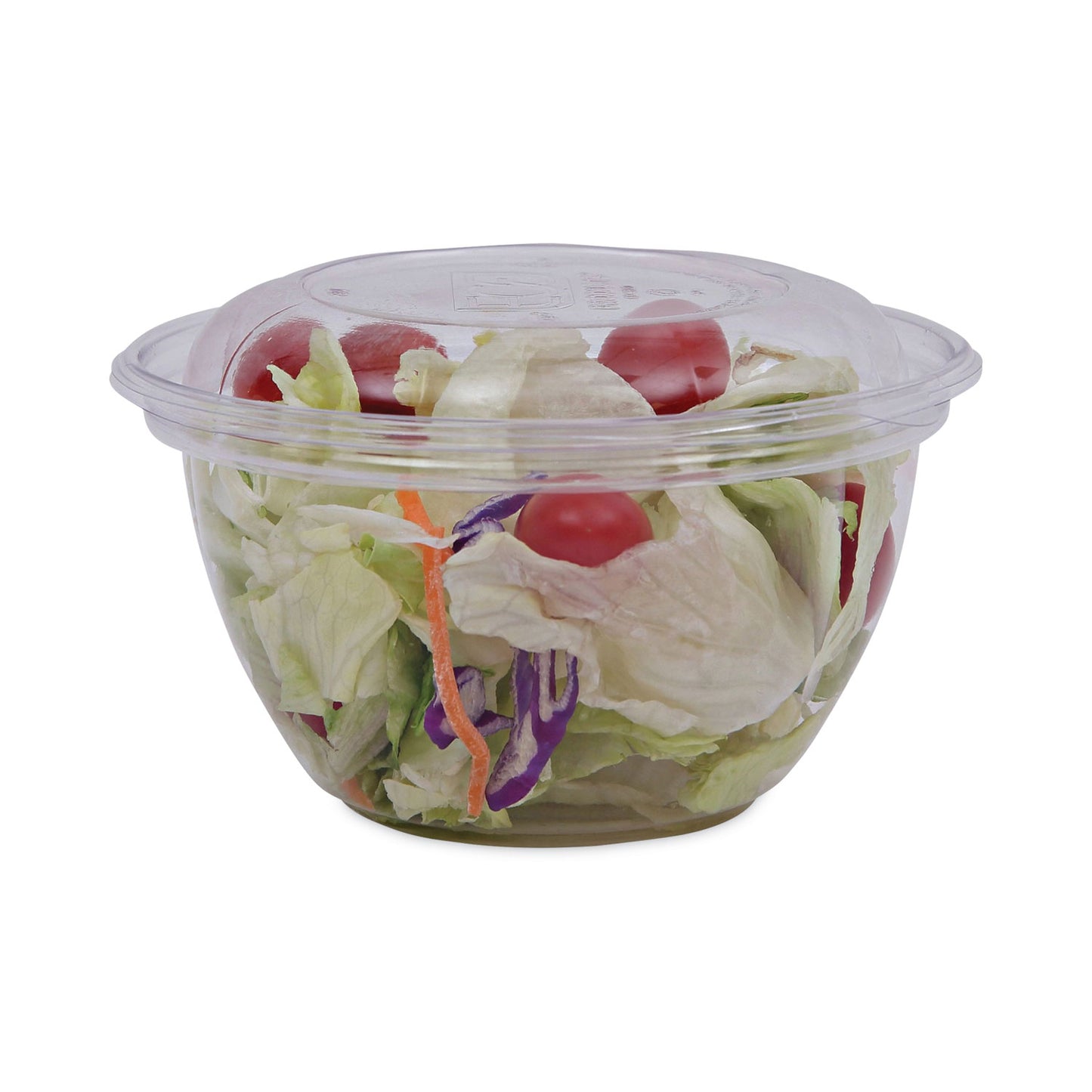 Eco-Products Renewable and Compostable Containers, 18 oz, 5.5" Diameter x 2.3"h, Clear, Plastic, 150/Carton (EPSB18)