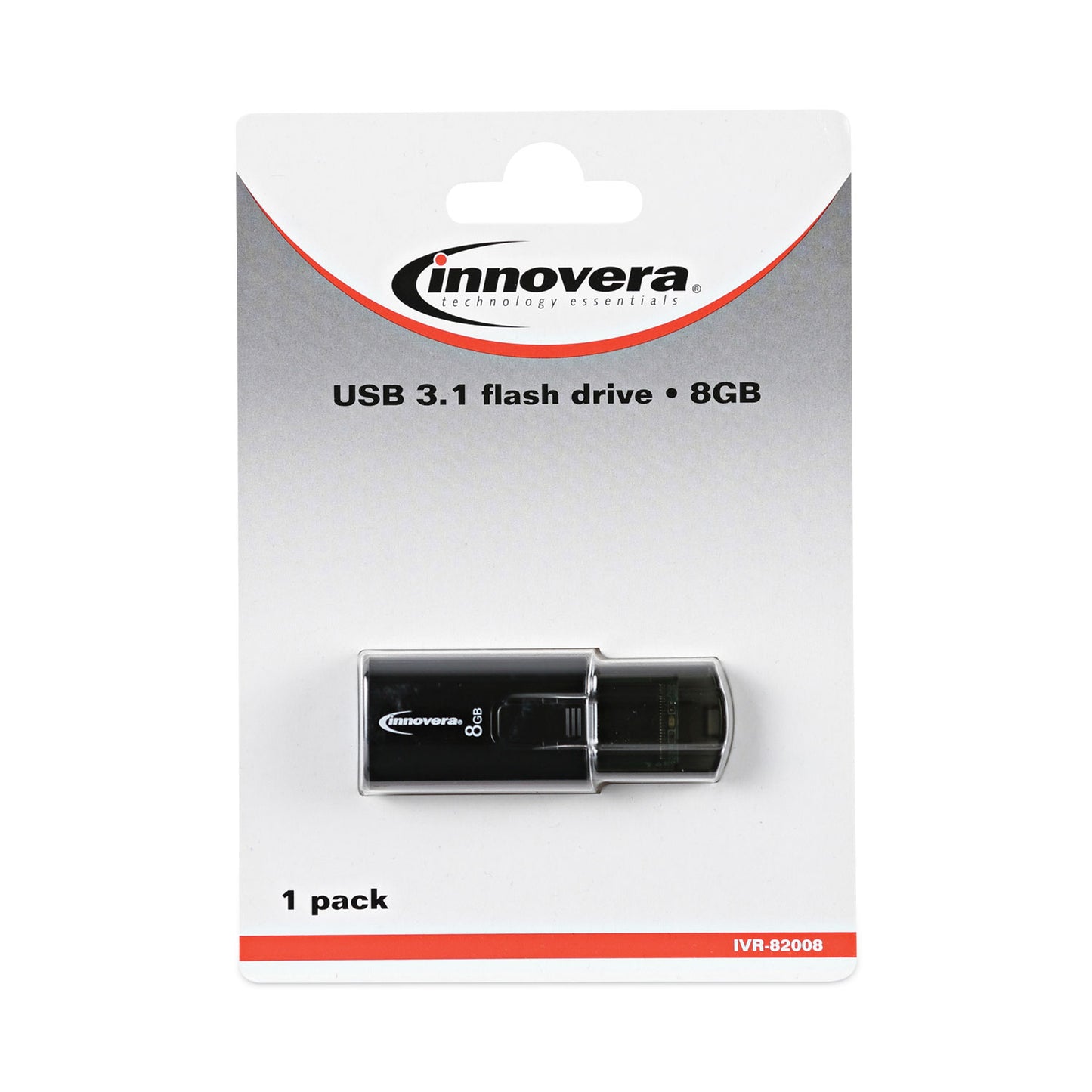 Innovera USB 3.0 Flash Drive, 8 GB (82008)