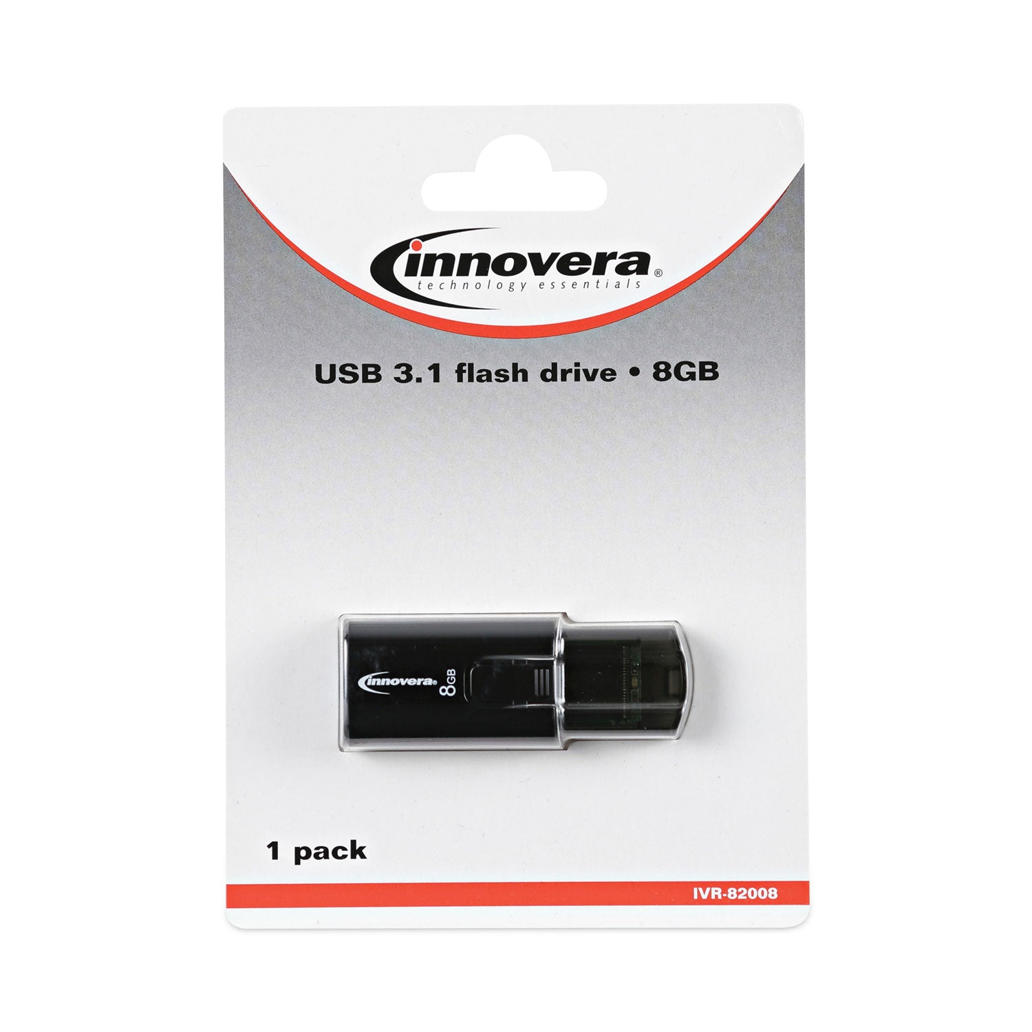 Innovera USB 3.0 Flash Drive, 8 GB (82008)