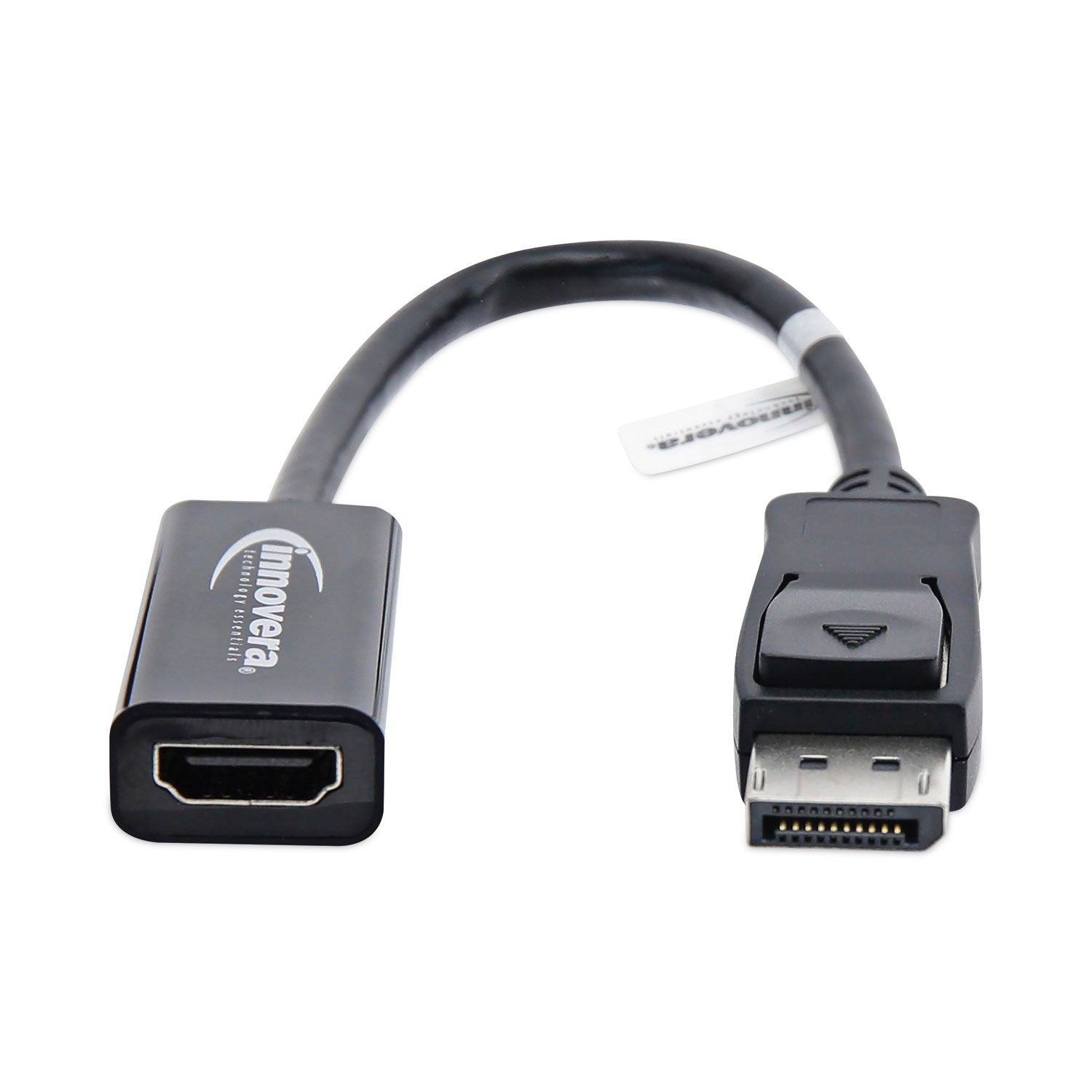 Innovera DisplayPort-HDMI Adapter, 0.65 ft, Black (30042)