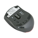 Innovera Mini Wireless Optical Mouse, 2.4 GHz Frequency/30 ft Wireless Range, Left/Right Hand Use, Red/Black (62204)