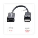 Innovera DisplayPort-HDMI Adapter, 0.65 ft, Black (30042)