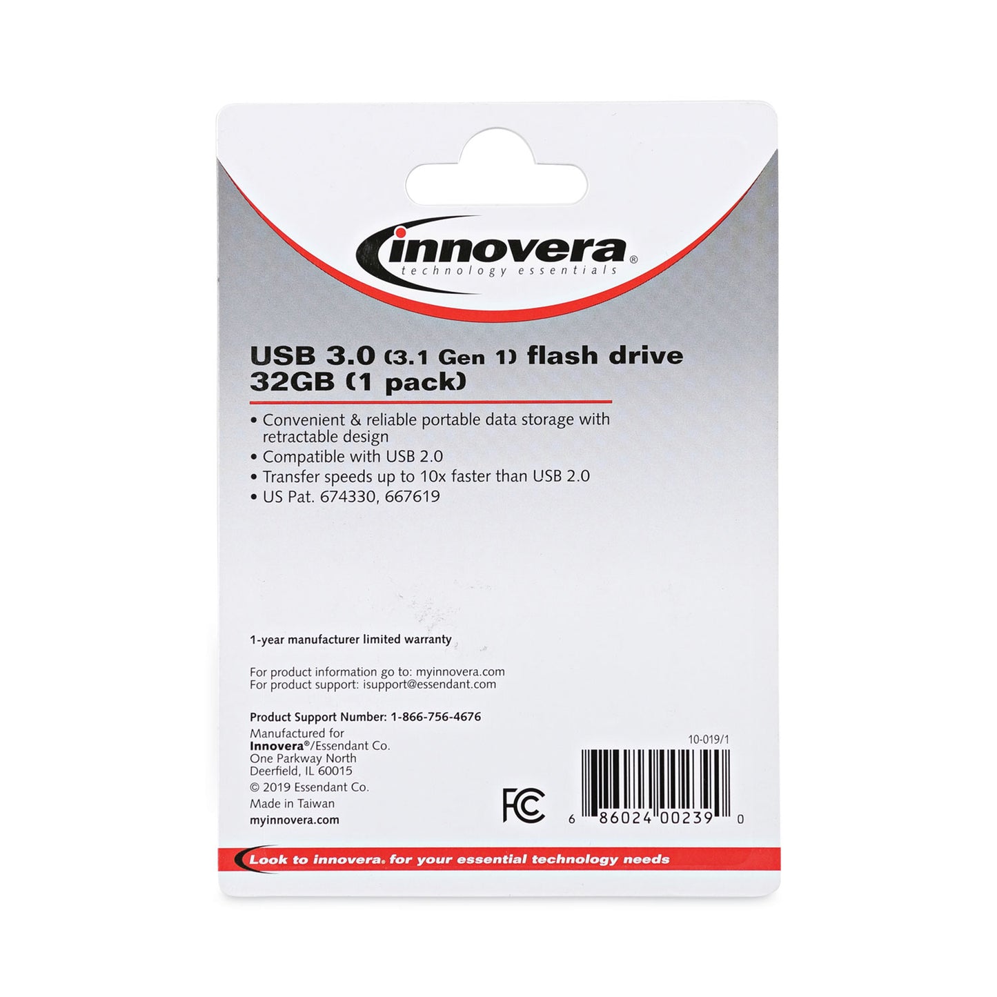Innovera USB 3.0 Flash Drive, 32 GB (82032)