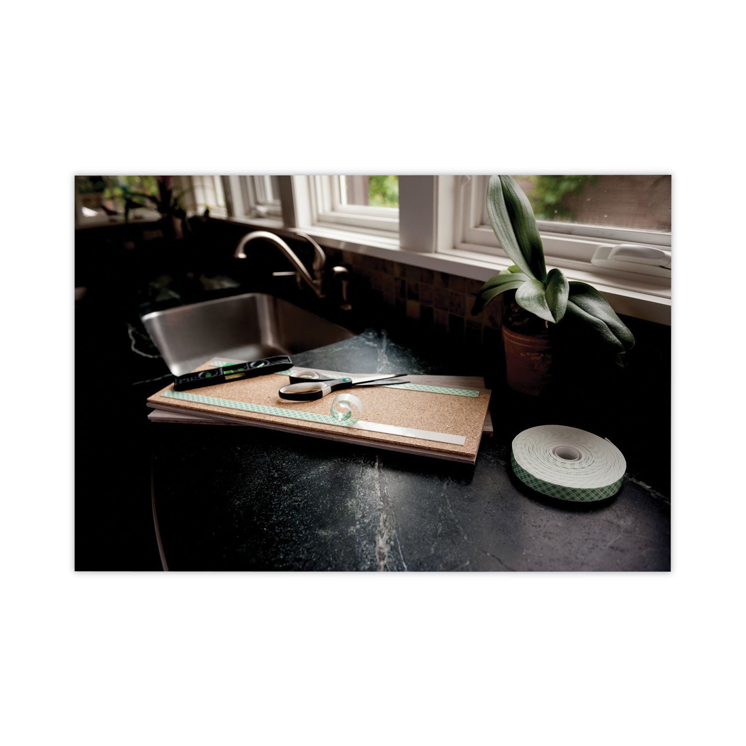 Scotch Permanent High-Density Foam Mounting Tape, Holds Up to 2 lbs, 0.75 x 350, White (110LONG)