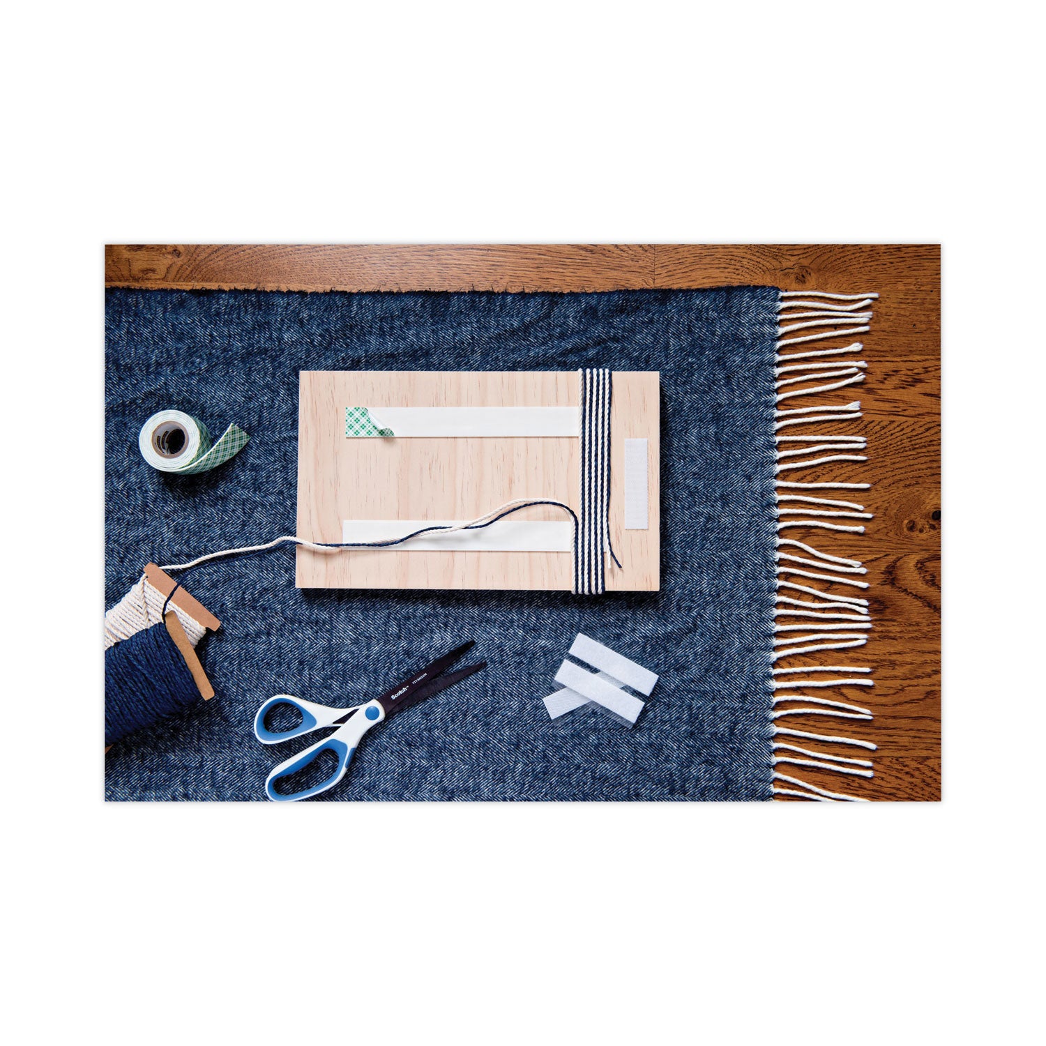 Scotch Permanent High-Density Foam Mounting Tape, Holds Up to 2 lbs, 0.75 x 350, White (110LONG)