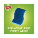 Scotch-Brite Non-Scratch Multi-Purpose Scrub Sponge, 4.4 x 2.6, 0.8" Thick, Blue, 6/Pack (526)