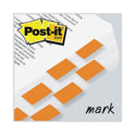 Post-it Standard Page Flags in Dispenser, Orange, 50 Flags/Dispenser, 2 Dispensers/Pack (680OE2)