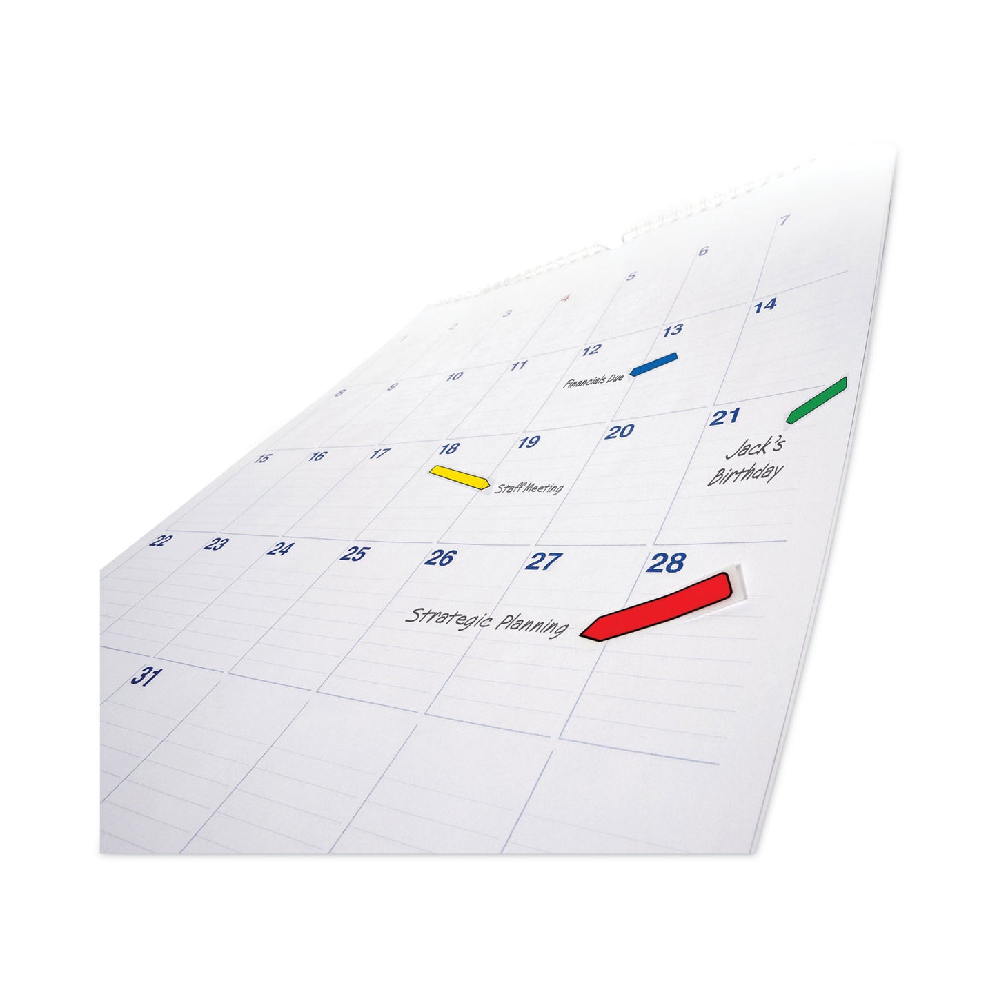 Post-it Arrow 0.5" Page Flags, Assorted Primary, 24/Color, 96 Flags/Pack (684ARR3)