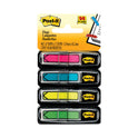 Post-it Arrow 0.5" Page Flags, Four Assorted Bright Colors, 24/Color, 96 Flags/Pack (684ARR4)