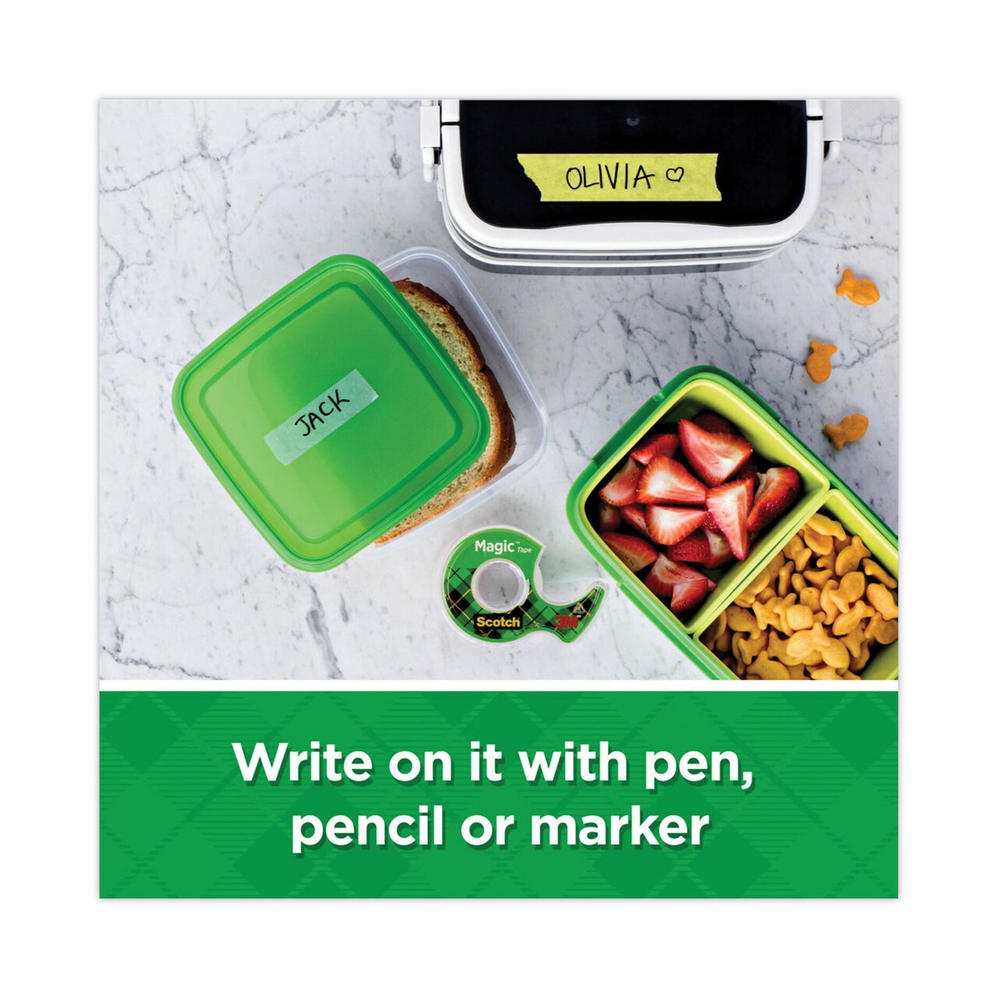 Scotch Magic Tape Value Pack, 1" Core, 0.75" x 83.33 ft, Clear, 24/Pack (810K24)