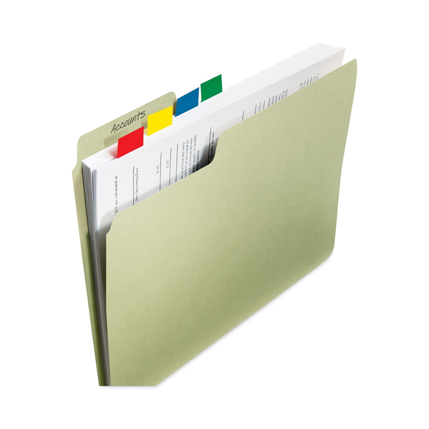 Post-it Marking Page Flags in Dispensers, Green, 50 Flags/Dispenser, 12 Dispensers/Pack (680GN12)