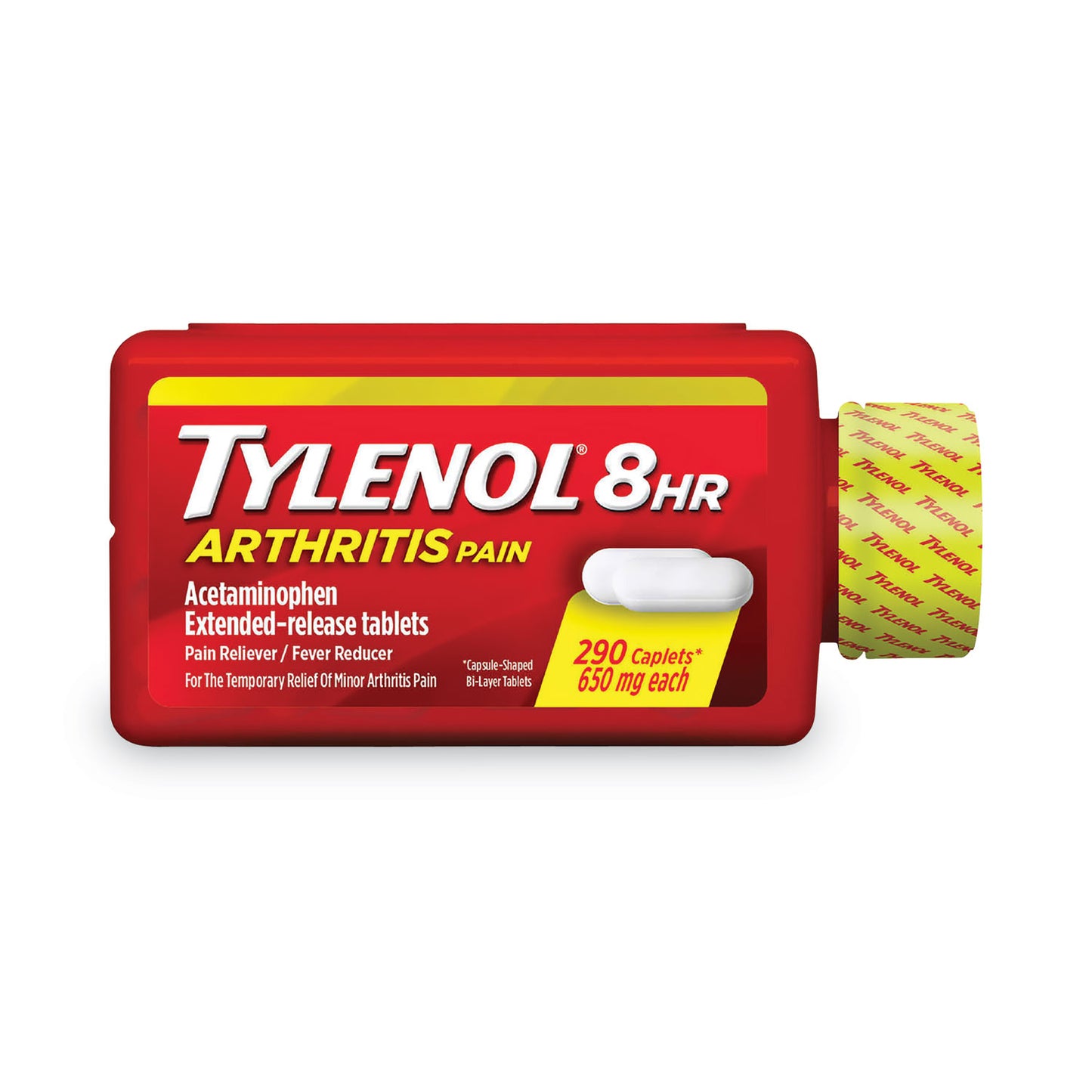 Tylenol 8-Hour Arthritis Pain Extended Release Tablets, 650 mg, 290/Bottle (22000640)