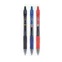 Pilot G2 Premium Gel Pen, Retractable, Fine 0.7 mm, Assorted Ink and Barrel Colors, 3/Pack (31023)