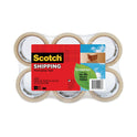 Scotch Greener Commercial Grade Packaging Tape, 3" Core, 1.88" x 49.2 yds, Clear, 6/Pack (3750G6)