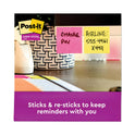 Post-it Pads in Energy Boost Collection Colors, 2" x 2", 90 Sheets/Pad, 8 Pads/Pack (6228SSAU)