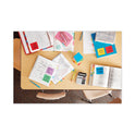 Post-it Pads in Playful Primary Collection Colors, 3" x 3", 90 Sheets/Pad, 5 Pads/Pack (6545SSAN)