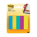 Post-it Page Flag Markers, Assorted Colors,100 Flags/Pad, 5 Pads/Pack (6705AU)