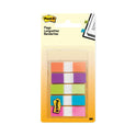 Post-it Page Flags in Portable Dispenser, Assorted Brights, 5 Dispensers, 20 Flags/Color (6835CB2)