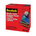 Scotch Book Tape, 3" Core, 2" x 15 yds, Clear (8452)