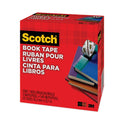 Scotch Book Tape, 3" Core, 3" x 15 yds, Clear (8453)