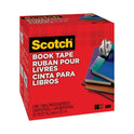 Scotch Book Tape, 3" Core, 3" x 15 yds, Clear (8453)