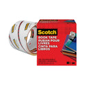 Scotch Book Tape, 3" Core, 3" x 15 yds, Clear (8453)