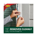 Command All Weather Hooks and Strips, Small, Plastic, Clear, 16 Clips and 20 Strips/Pack (17017CLRAWES)