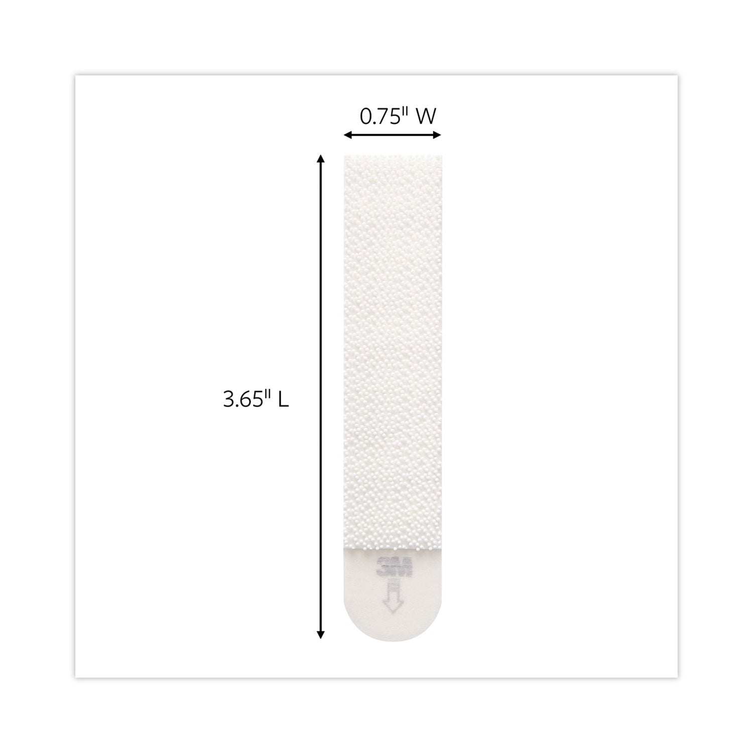 Command Picture Hanging Strips, Removable, Holds Up to 4 lbs per Pair, 0.5 x 3.63, White, 4 Pairs/Pack (17206ES)