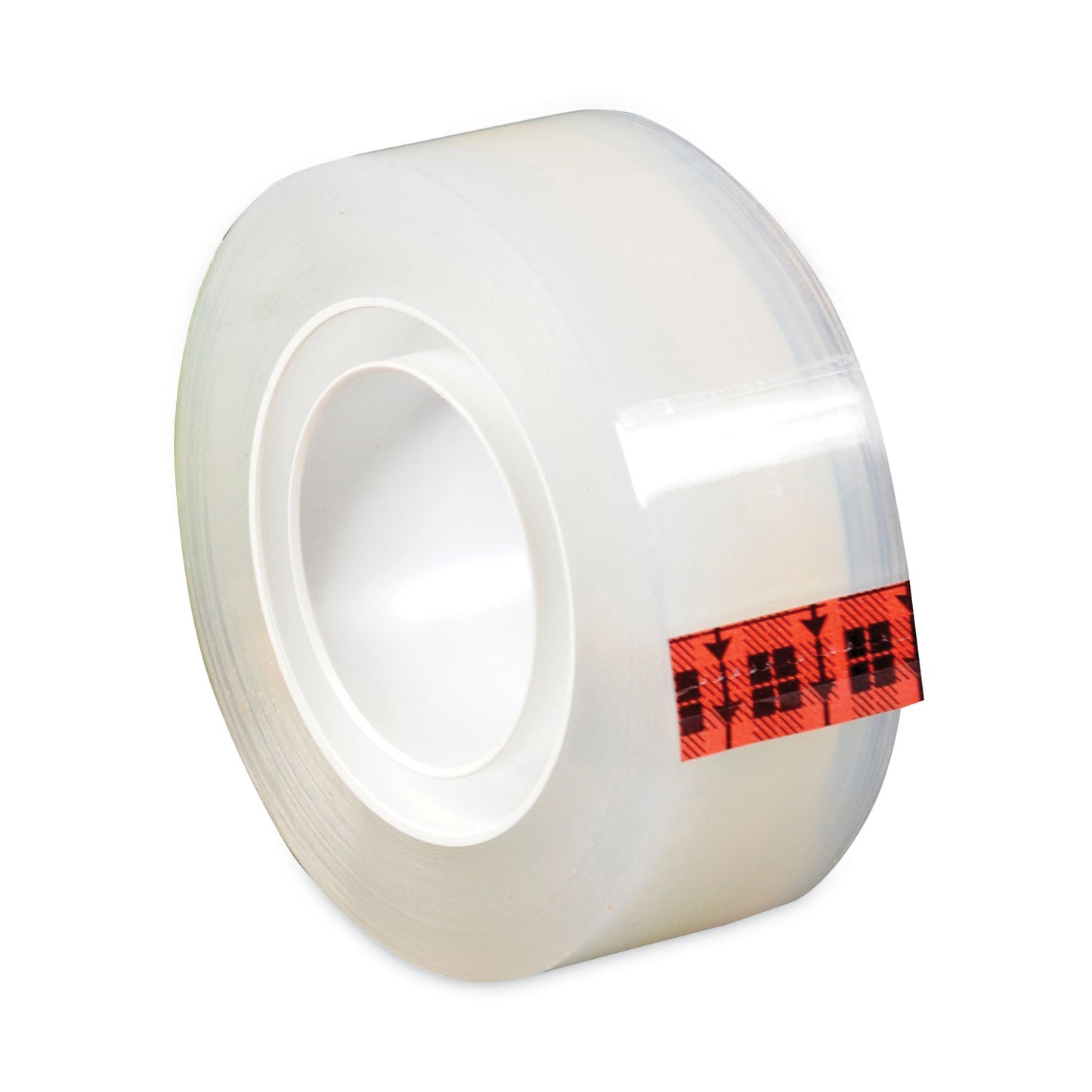 Scotch Transparent Greener Tape, 1" Core, 0.75" x 75 ft, Transparent, 12/Pack (61212P)