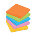 Post-it Pads in Energy Boost Collection Colors, Cabinet Pack, 3" x 3", 70 Sheets/Pad, 24 Pads/Pack (65424SSAUCP)