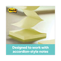 Post-it Clear Top Pop-up Note Dispenser, For 3 x 3 Pads, Black, Includes 50-Sheet Pad of Canary Yellow Pop-up Pad (DS330BK)