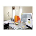 Post-it Clear Top Pop-up Note Dispenser, For 3 x 3 Pads, Black, Includes 50-Sheet Pad of Canary Yellow Pop-up Pad (DS330BK)