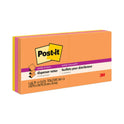 Post-it Pop-up 3 x 3 Note Refill, 3" x 3", Energy Boost Collection Colors, 90 Sheets/Pad, 6 Pads/Pack (R3306SSUC)