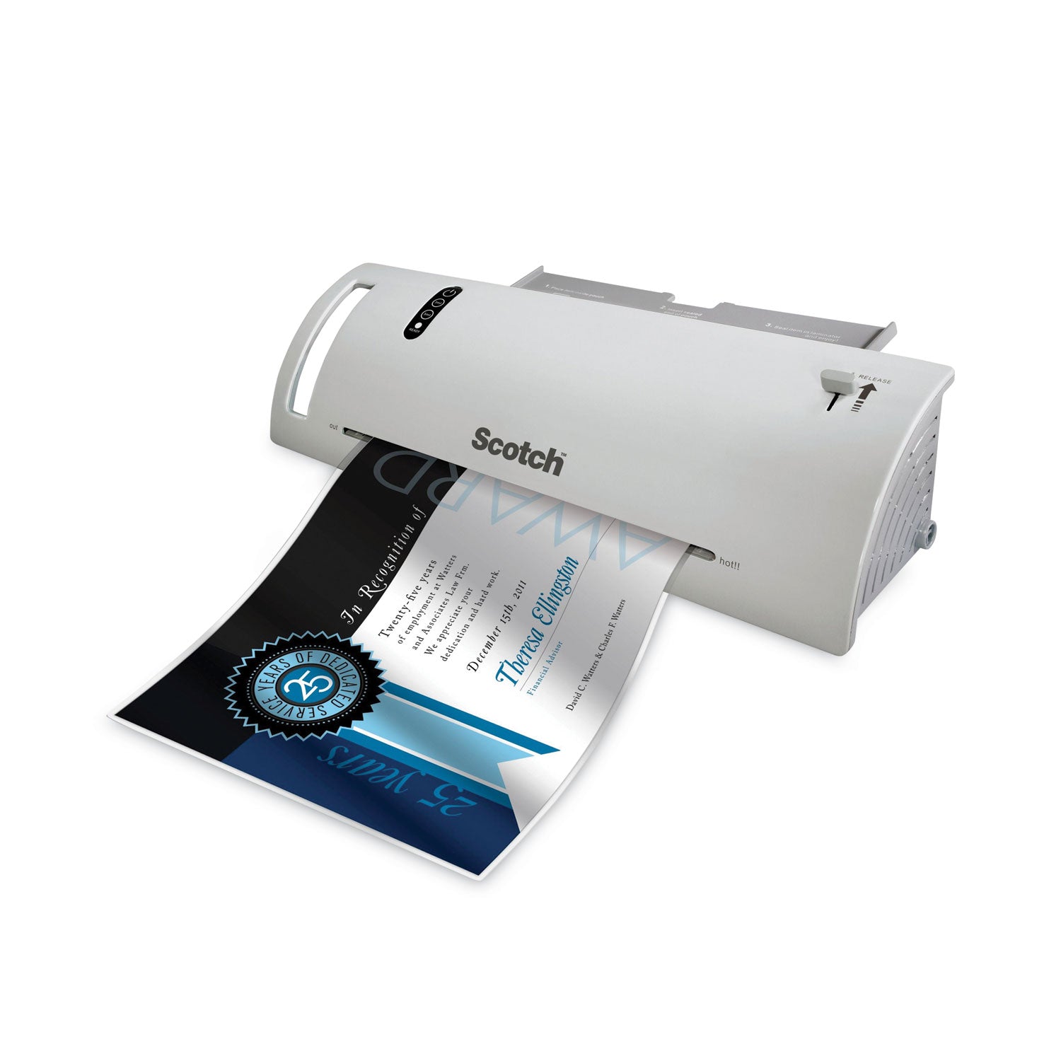 Scotch Laminating Pouches, 3 mil, 9" x 11.5", Gloss Clear, 50/Pack (TP385450)