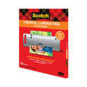 Scotch Laminating Pouches, 5 mil, 9" x 11.5", Gloss Clear, 50/Pack (TP585450)