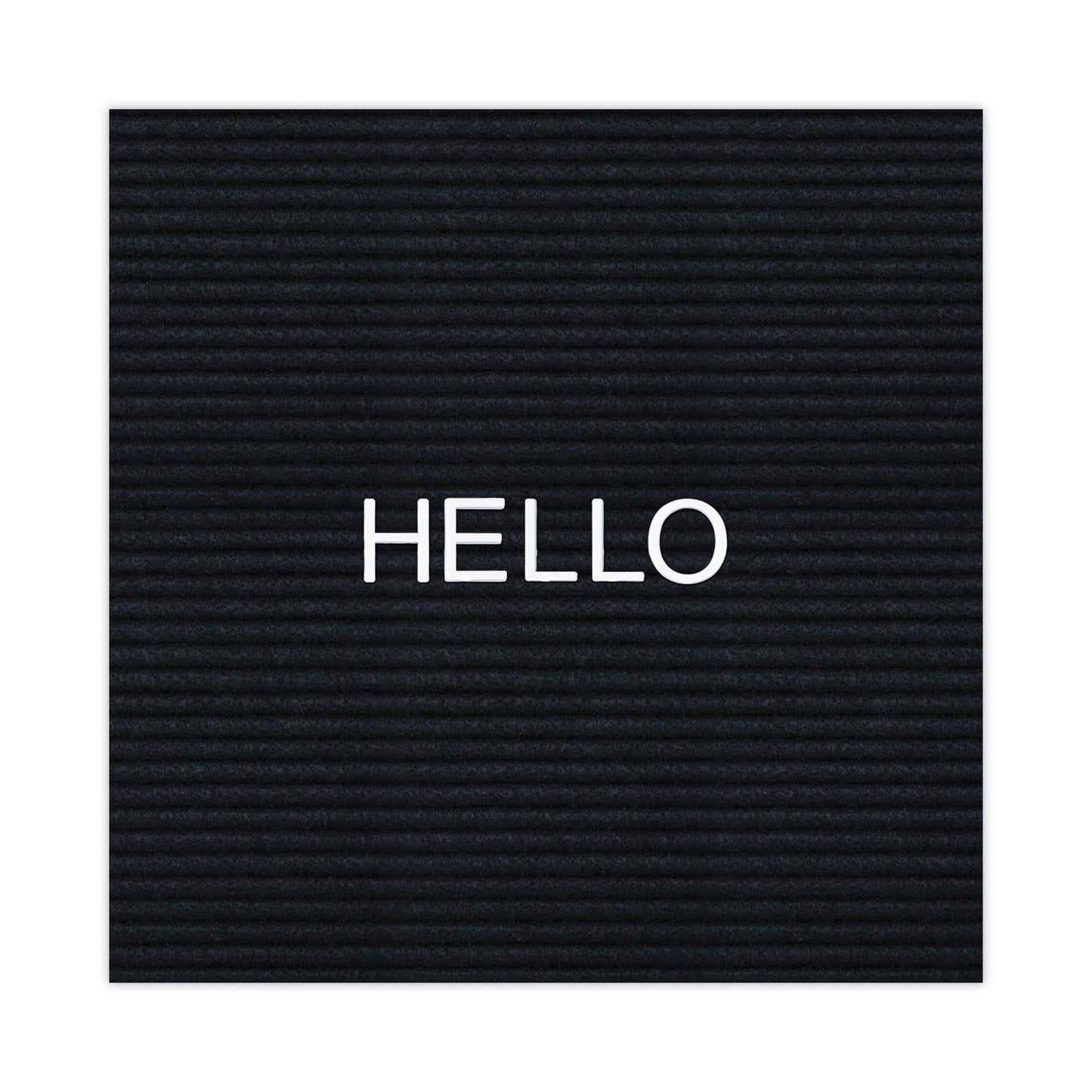 MasterVision White Plastic Set of Letters, Numbers and Symbols, Uppercase, 1"h (CAR1002)