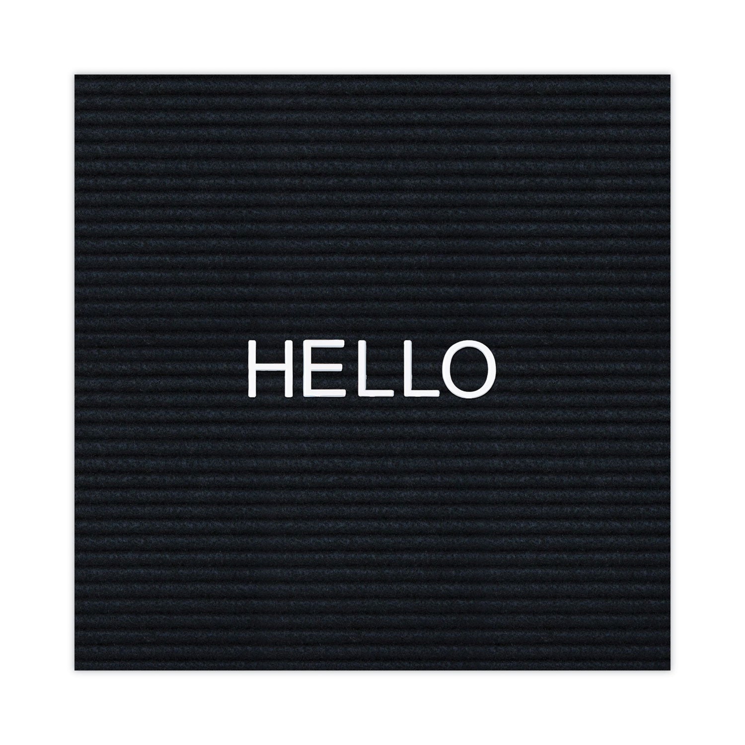 MasterVision White Plastic Set of Letters, Numbers and Symbols, Uppercase, 1"h (CAR1002)