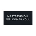 MasterVision White Plastic Set of Letters, Numbers and Symbols, Uppercase, 1"h (CAR1002)