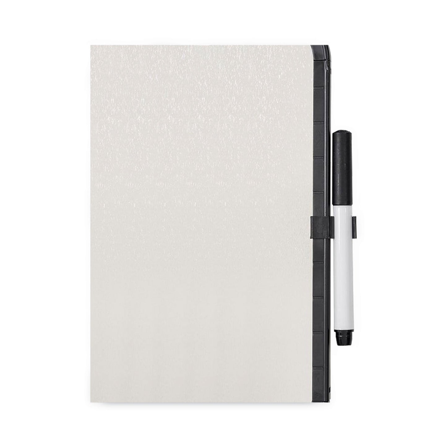 MasterVision Magnetic Dry Erase Board, 11 x 14, White Surface, Black Plastic Frame (CLK020402)